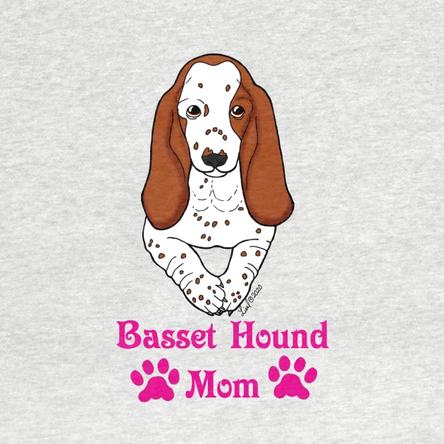 Basset Hound Mom by HonuHoney